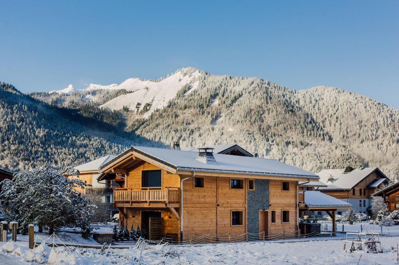 Chalet Soleil D'Or Монрьон Экстерьер фото